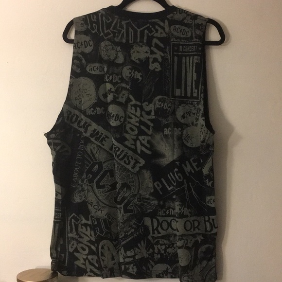 NWOT AC/DC muscle tee - Picture 3 of 3